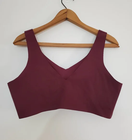 Honeylove Burgundy Sports Bra Size 1X - Picture 4 of 5